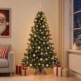  Umjetno božićno drvce s kuglicom 210 cm 300 LED lampica Cijene