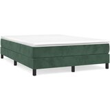 The Living Store Posteljni okvir temno zelen 140x200 cm žamet - Box Spring Posteljni Okvir, (21488278) | Shoptok.si