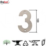 Dabel Kućni broj ARIEL-3 Inox 100mm SPD 1504151 cene