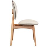 Hanah home set trpezarijskih stolica touch, 52x91x44 cm, bež | ePonuda.com