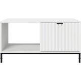  Kava Stol s ladicama Bijelo 90 x 49 x 46 cm Konstruirano drvo | shoptok.hr