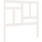  Uzglavlje za krevet bijelo 95 5x4x100 cm od masivne borovine | shoptok.hr