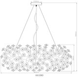 Globo 64135H3 - LED kristalni luster na sajli KATRINA 20xG9/3,5W/230V | Eponuda.com