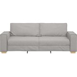 vidaXL Trosjed/Kauč/Samostojeća Sofa Oblačno Siva 180 cm Tkanina | shoptok.hr