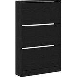  Ormar za cipele Crni hrast 80 x 21 x 125,5 cm Konstruirano drvo | Eponuda.ba