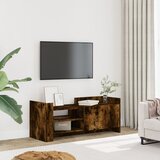 TV ormarić boja dimljenog hrasta 100x35x40 cm konstruirano drvo | shoptok.hr