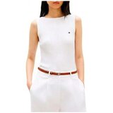 Tommy Hilfiger Majice brez rokavov WW0WW47807 Bela Cene