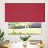 Rolo zavjesa za zamračivanje crvena 160x130 cm Širina tkanine 156,6 cm Poliester | Shoptok.si