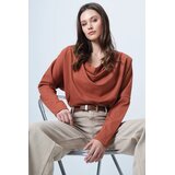 Trend Alacati Stili ženska bluza dugih rukava Alc-X13126, narandžasta | Eponuda.com