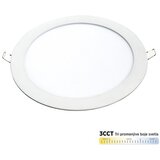 Mitea Lighting Ugradni okrugli led panel beli CCT 18W 3000~6500K M18UO Cene