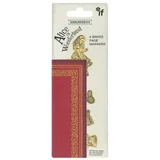 bukmarker - Bookminders, Brass Alice in