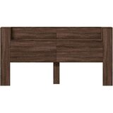 vidaXL Ormarić za uzglavlje LED boja smeđeg hrasta 200x16 5x103 5 cm | shoptok.hr