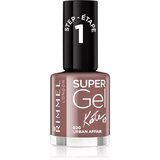 Rimmel London Super Gel By Kate gel lak za nohte brez uporabe UV/LED lučke odtenek 020 Urban Affair 12 ml Cene