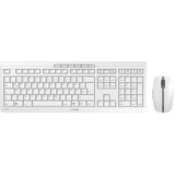 Cherry Stream Desktop keyboard Mouse included Office RF Wireless QWERTZ German White (JD-8500DE-0) Cene