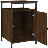 vidaXL Nočna omarica rjavi hrast 40x42x60 cm inženirski les | Shoptok.si