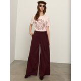 Sinsay Wide leg hlače s mješavinom viskoze | shoptok.hr