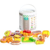 ECO TOYS Drvena hrana za rezanje set od 23 elemenata Cijene