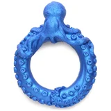 Creature Cocks XR Brands - Poseidon's Octo-Ring Silicone Cock Ring - Blue