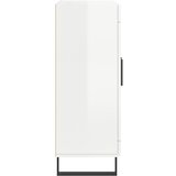  Komoda sjajna bijela 69,5x34x90 cm od konstruiranog drva | shoptok.hr