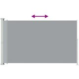 vidaXL Uvlačiva bočna tenda za terasu 180 x 300 cm siva | shoptok.hr