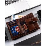 Peterson Portfel Skórzany Dh Ptn 22308l-vt Brązowy Smeđa | shoptok.hr