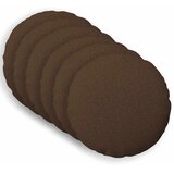  Jastuk s jastukom HEERLEN 6 kom. Smeđa Tkanina - Smeđa Ø 30 cm 6 | shoptok.hr