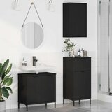  Set namještaja za kupaonicu 3 kom. Crna 39 5 x 36 x 88 cm - Crna | shoptok.hr
