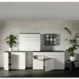 CARRYHOME omara za čevlje barve hrasta, bela | Shoptok.si