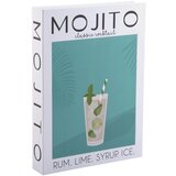 PT LIVING Bijela/zelena dekorativna papirnata kutija za pohranu 18x4x25 cm Mojito – | shoptok.hr