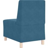 SOFA Stolice 3 pcs Plava 55 x 74 x 82 cm Baršun | shoptok.hr