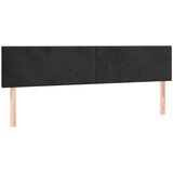  S oprugama i madracem crni 200x200 cm baršunasti | shoptok.hr