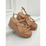 Resti Women's Wedge Sandals Skyline Straps | Shoptok.si