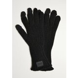 Urban Classics Accessoires Smart gloves made of knitted wool blend black Cene