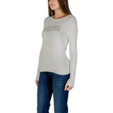Guess Puloverji LS CN REYNA LOGO SWTR W5BR40 Z2NQ2 Bela | Shoptok.si