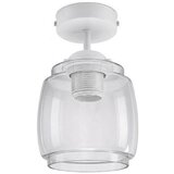 Brilagi LED stropna lampa R GLASS 1xE27/60W/230V &amp;Oslash; 26 cm bela/dim siva Slike