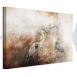  Slika - Herons on the Hunt (1 Part) Wide 90x60 Akustična | shoptok.hr