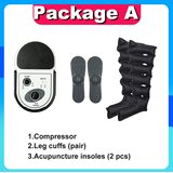 Oem Masazer za noge z zračnim stiskanjem, nastavljiv pritisk, vsestranska uporaba -Pakiranje A -220V, (5000136592) | Shoptok.si