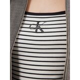 Calvin Klein Jeans Top črna / bela | Shoptok.si