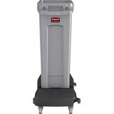 Rubbermaid Koši za odpadke SLIM JIM®, komplet, z vozičkom iz umetne mase, prostornina 60 l | Shoptok.si