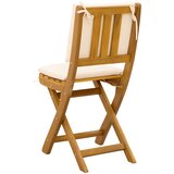  Vanjske bistro stolice 2 pcs Krem bijela 38 x 46 x 85 cm | shoptok.hr