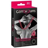 Veze za ruke od kanapa crne | Cotton Cuffs