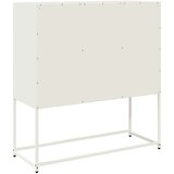  Komoda ružičasta 100,5x39x107 cm hladno valjani čelik | shoptok.hr