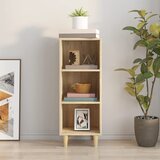  Komoda boja dimljenog sonome 34,5x32,5x90 cm konstruirano drvo | shoptok.hr