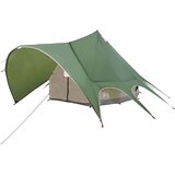  Teepee šator s krovom Zelena i Siva 600 x 600 x 347 cm | shoptok.hr