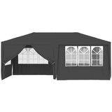  Profesionalni šator za zabave 4 x 6 m antracit 90 g/m² | shoptok.hr