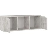 vidaXL TV omarica betonsko siva 88,5x27,5x30,5 cm iverna plošča | Shoptok.si