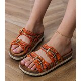 D/CEO Brown ethnic sandals with buckles on straps Zebrina | shoptok.hr
