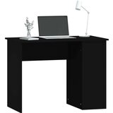  Radni stol crni 100 x 55 x 75 cm od konstruiranog drva | shoptok.hr
