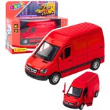  Metalni kombi za igru sa zvučnim i svjetlosnim efektima 1:32 - crveni | shoptok.hr
