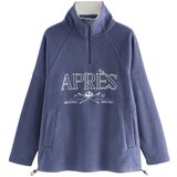 Next Jopa iz flisa golobje modra / naravno bela | Shoptok.si